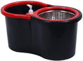 Spin Mop & Bucket Set | 2 Microfibre Heads Included | 360° Rotation