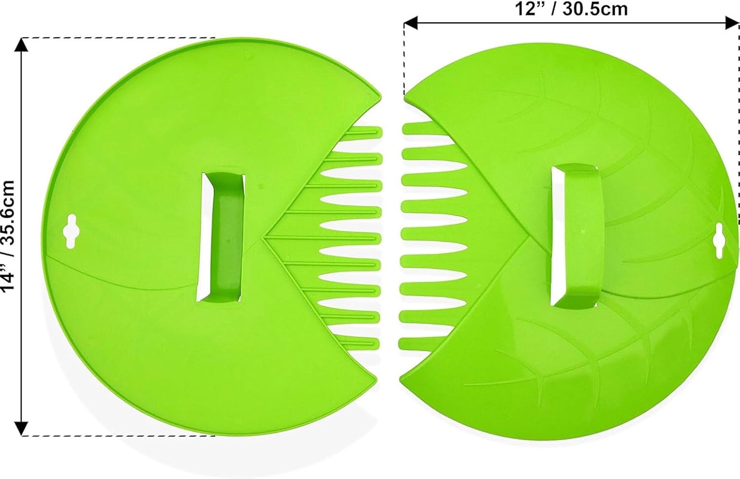 Large Leaf Grabber Claws — Set of 2 | Lightweight Garden Collector